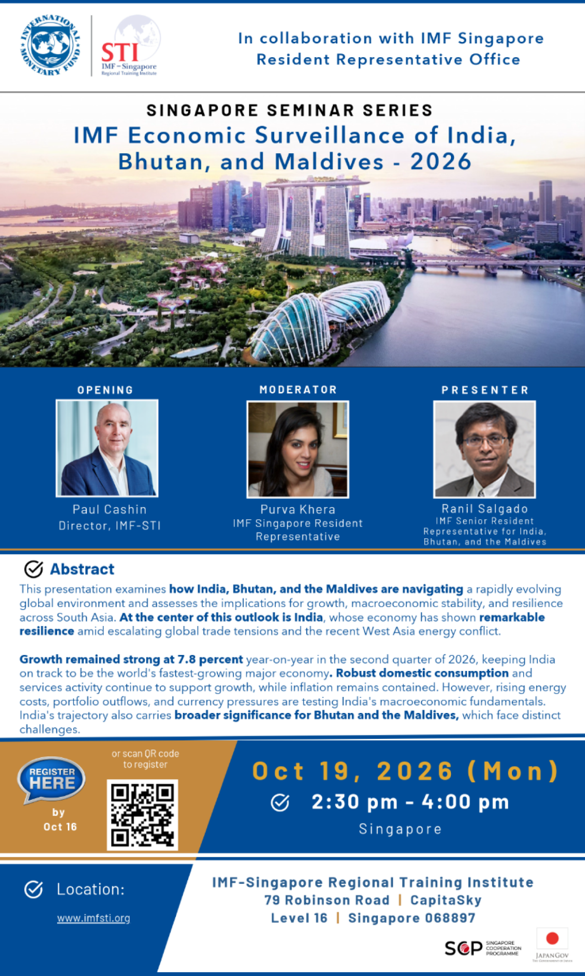 SSS IMF Economic Surveillance of India - Oct 19 SSS IMF Economic Surveillance of India - Oct 19